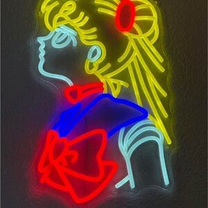Neon Anime Character Light